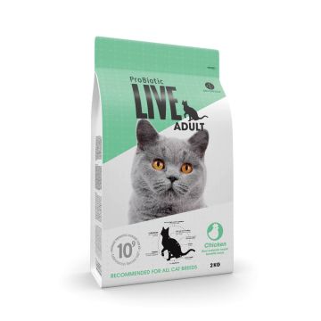 LIVE CAT Adult Kylling 400 gr